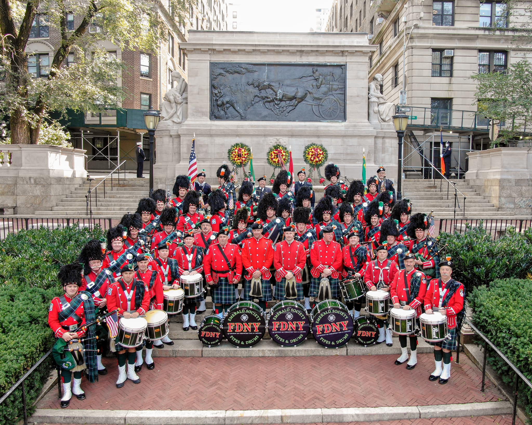 New York City Fire Department Emerald Society Pipes and Drums FDNY