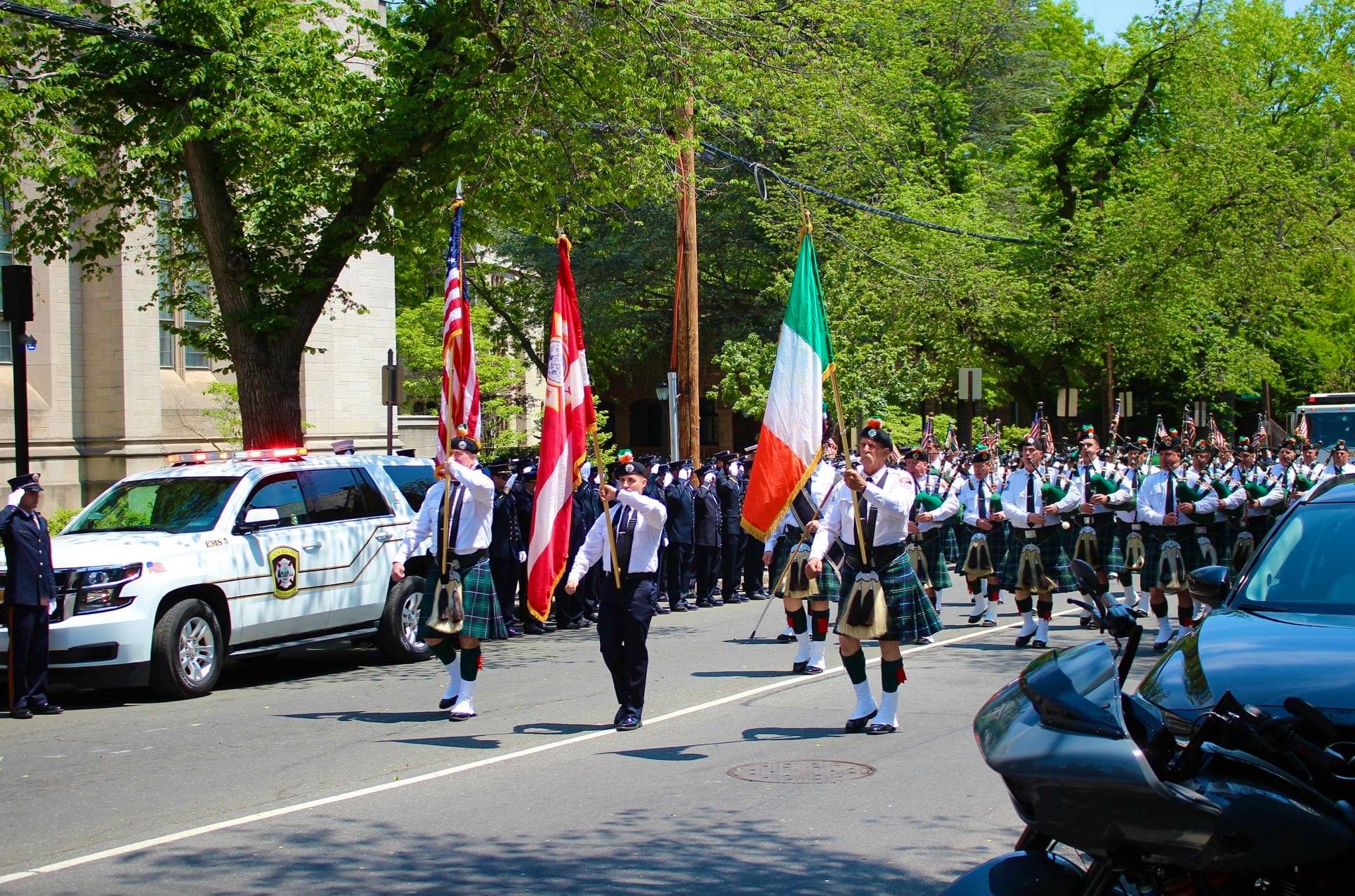 New York City Fire Department Emerald Society Pipes and Drums FDNY
