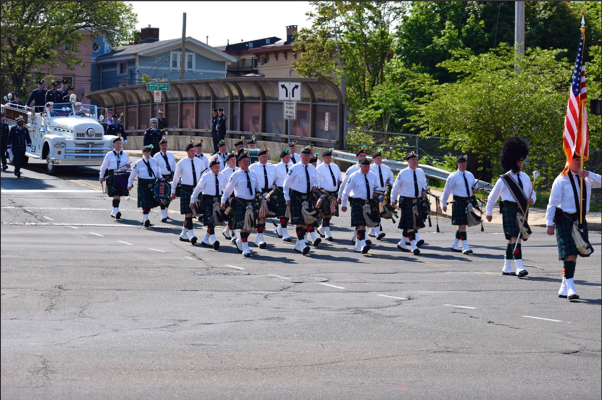 New York City Fire Department Emerald Society Pipes and Drums FDNY
