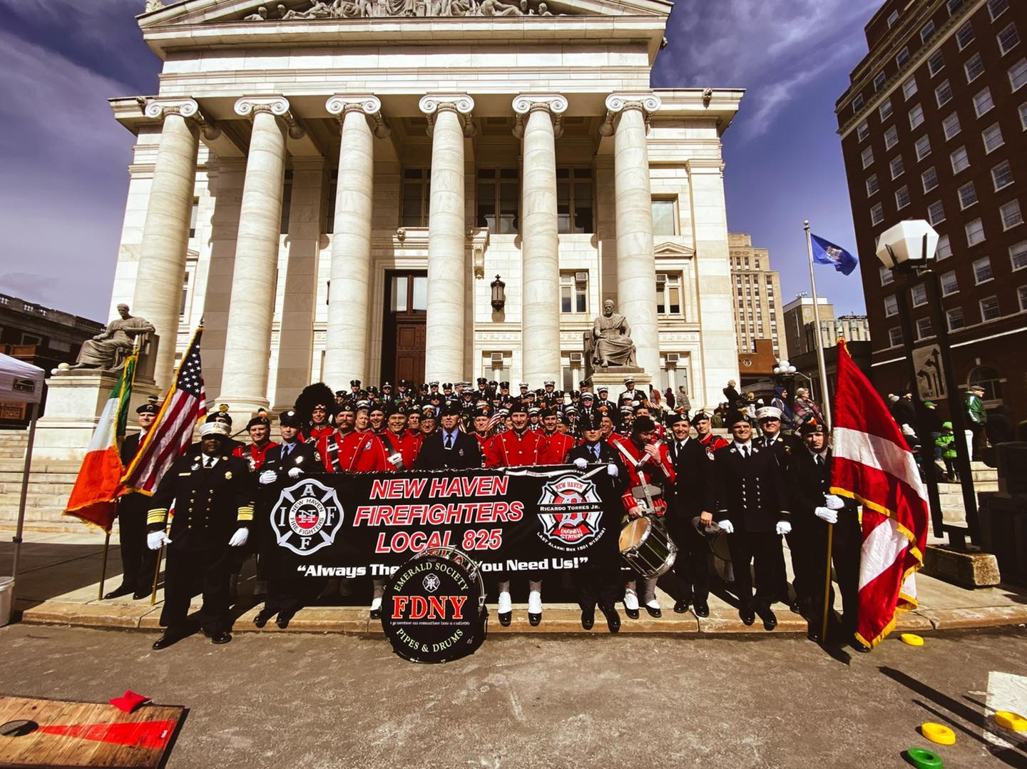 New York City Fire Department Emerald Society Pipes and Drums FDNY